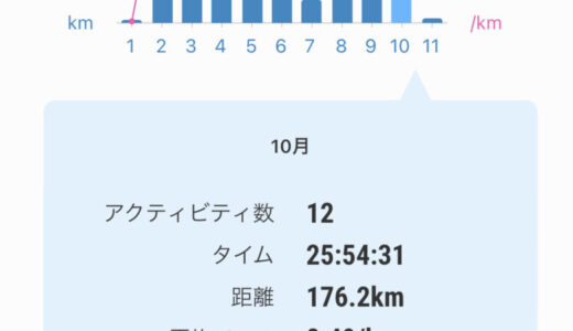 月間走行距離 -2023年10月-