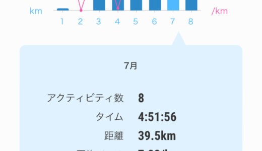 月間走行距離　2024年7月